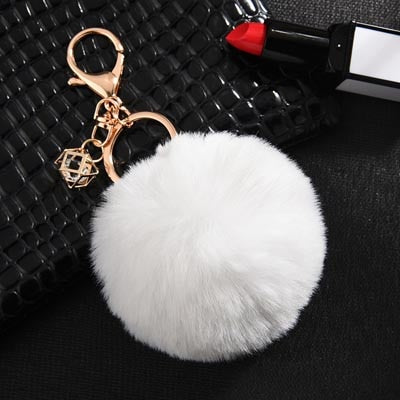 Glam Ball Keychain