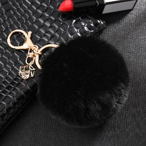 Glam Ball Keychain