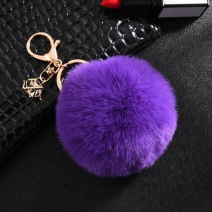 Glam Ball Keychain