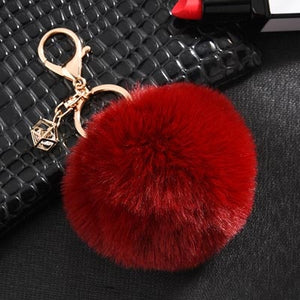 Glam Ball Keychain