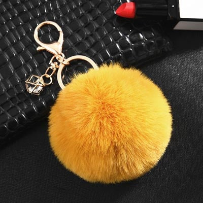 Glam Ball Keychain