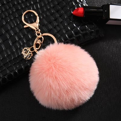 Glam Ball Keychain