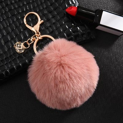 Glam Ball Keychain