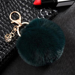 Glam Ball Keychain