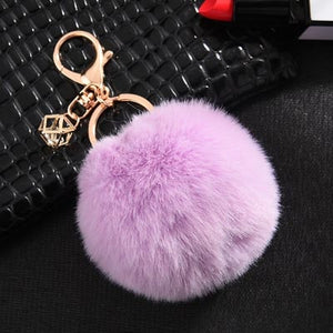 Glam Ball Keychain