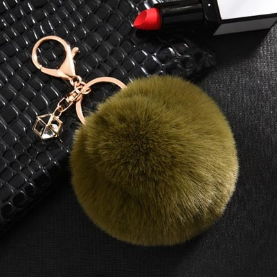 Glam Ball Keychain