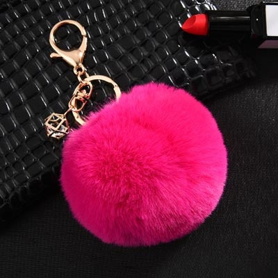 Glam Ball Keychain