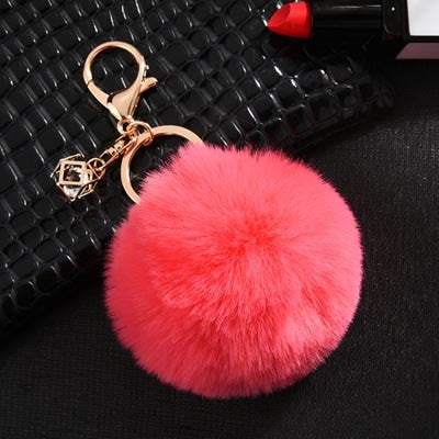 Glam Ball Keychain