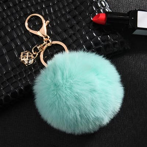 Glam Ball Keychain