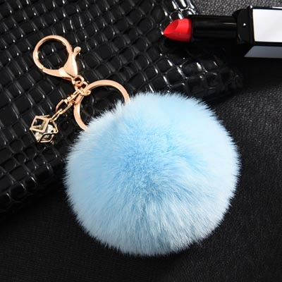 Glam Ball Keychain