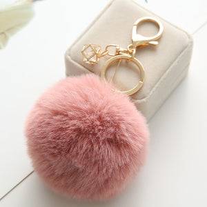 Glam Ball Keychain