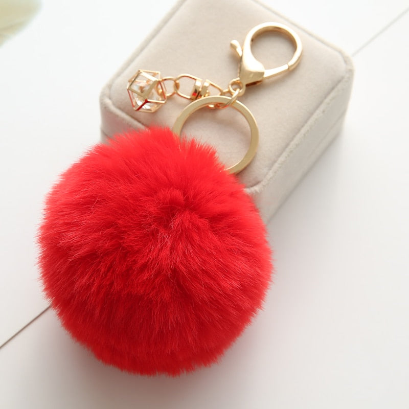 Glam Ball Keychain