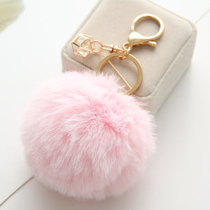 Glam Ball Keychain