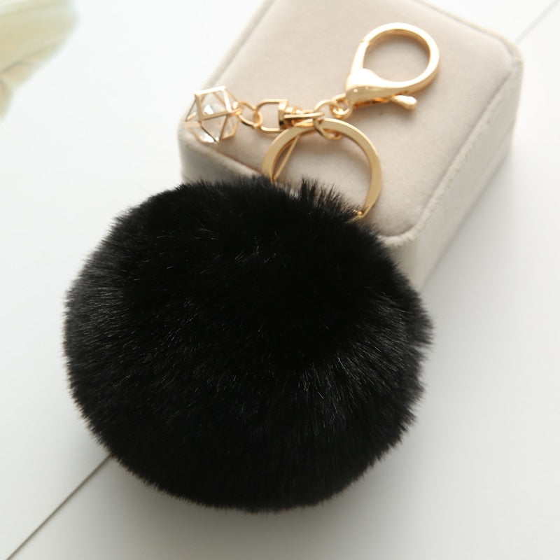 Glam Ball Keychain