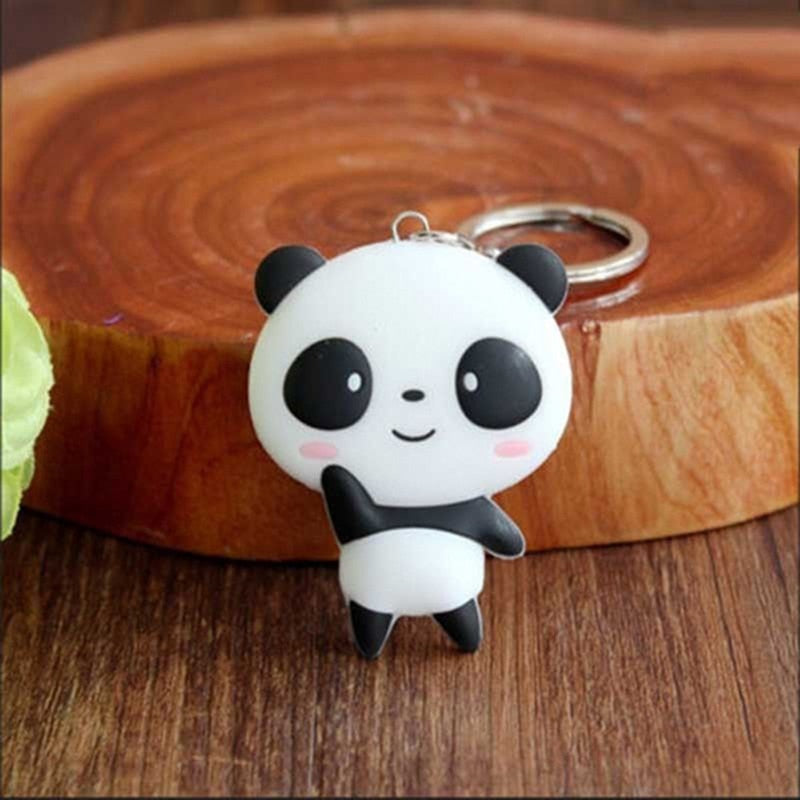 Hello Panda Keychain