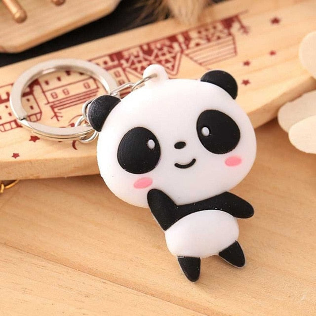 Hello Panda Keychain