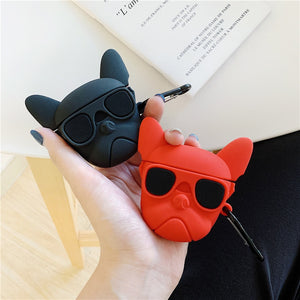 Cool Bulldog AirPods Case For Apple